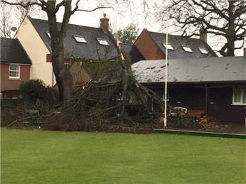 Storm Ciara strikes the club